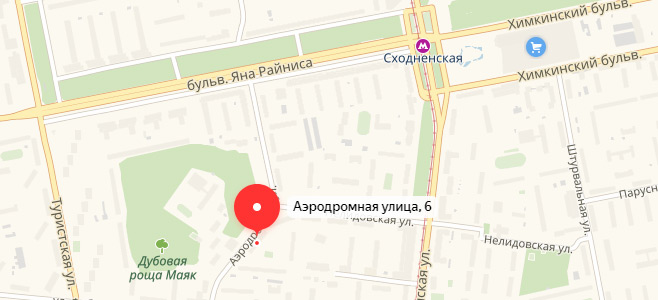 Схема проезда на «Yandex.Карты»